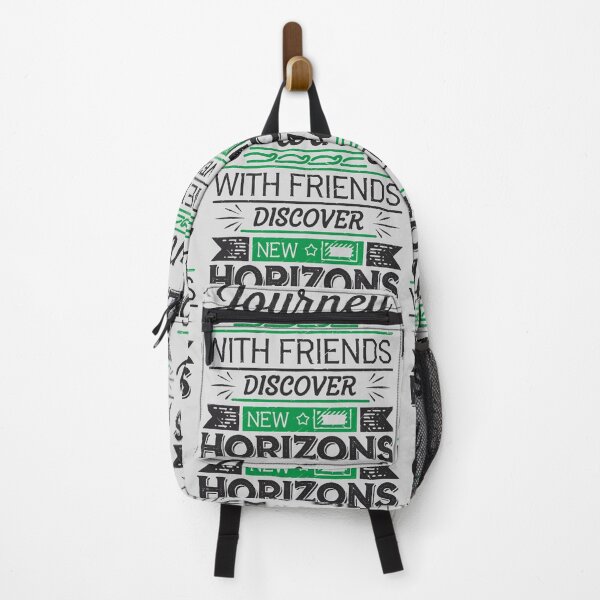 Item preview, Journey with Friends adevnture travel quote text designed and sold by feel-free-store.