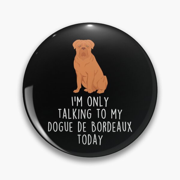 Item preview, Dogue de Bordeaux Dog Talking To designed and sold by Clara Hollins.