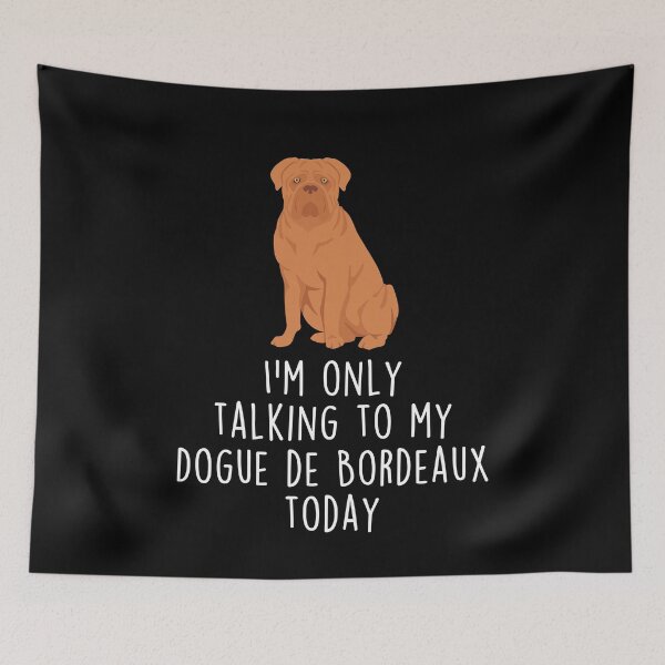 Item preview, Dogue de Bordeaux Dog Talking To designed and sold by Clara Hollins.