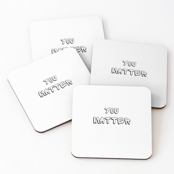 Item preview, You Matter – Bold Statement Art” designed and sold by EllsLittleStore.