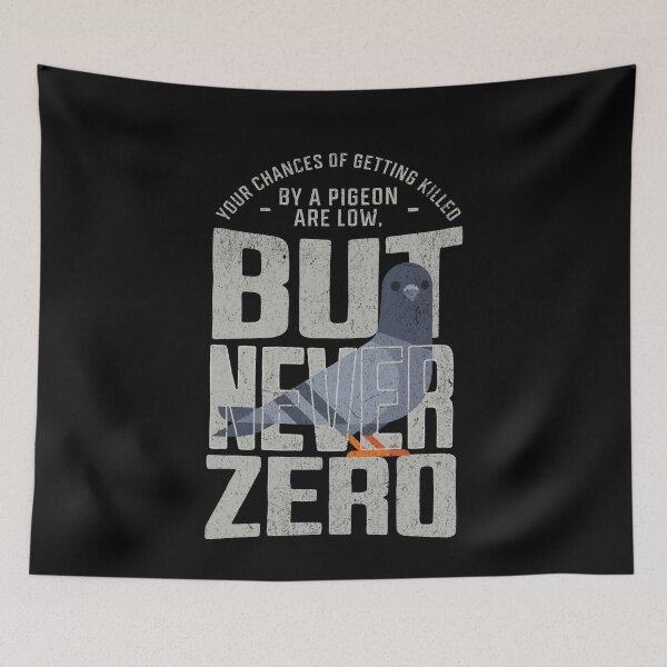 Item preview, Pigeon Never Zero designed and sold by Clara Hollins.