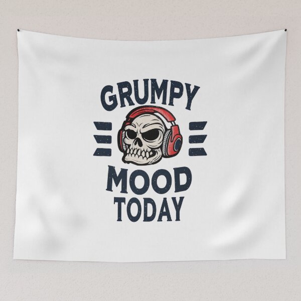 Item preview, Not in the Mood Today - Funny Design for Those in a Grumpy Mood designed and sold by Colorful-Garden.