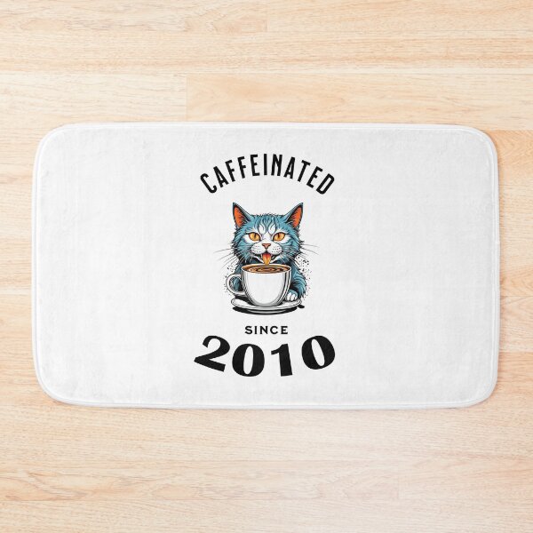 Item preview, Cat Caffeinated Since 2010 designed and sold by LegendaryDesigns.