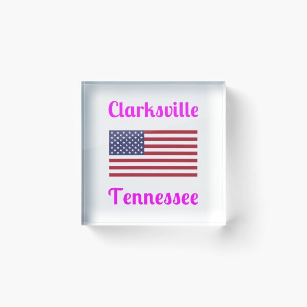 Item preview, Clarksville Tennessee - Stylish Prints, designed and sold by Fleetwood1994.