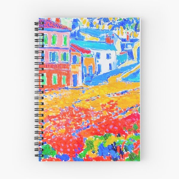 Item preview, Restaurant de la Machine at Bougival by Maurice de Vlaminck ( famous Fauvist painting.)  designed and sold by CristalleLisa.