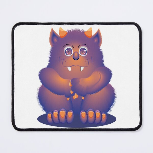 Item preview, cuddly monster designed and sold by Seliver Designs.