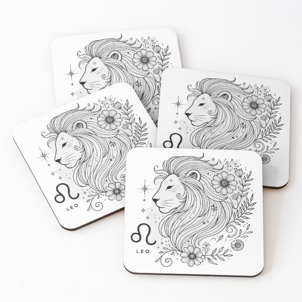 Item preview, Radiant Leo Zodiac – Bold & Mystical Boho Lion Art designed and sold by KittyKatto.