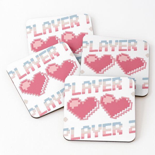 Item preview, Player 1 & Player 2 Couples - Matching Gamer Valentine's Day designed and sold by designedbyNil.