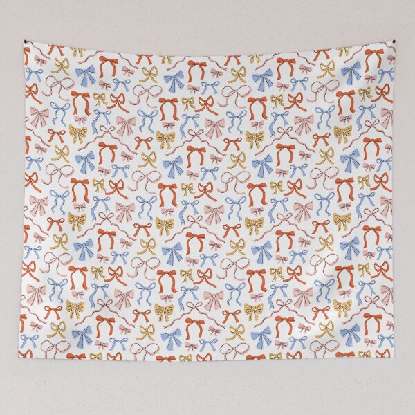 Item preview, preppy bow pattern designed and sold by Alenka Karabanova.