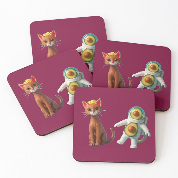 Item preview, Taco Cats with Avocado Astronauts Designs designed and sold by Catana lover.