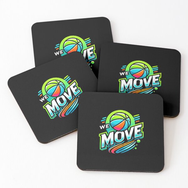 Item preview, We Move | Motivational Gen Z Slang Colorful Design | Youth Positive Vibes designed and sold by Sitred123.