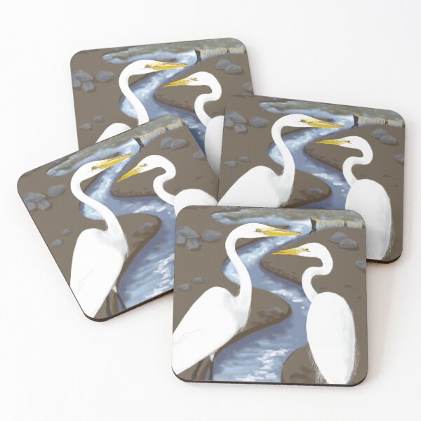 Item preview, White Egrets designed and sold by nemothelostfish.