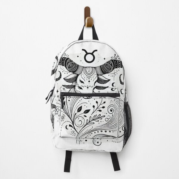 Item preview, Grounded Taurus Zodiac – Minimalist Boho Bull Art with Mystical Touch designed and sold by KittyKatto.