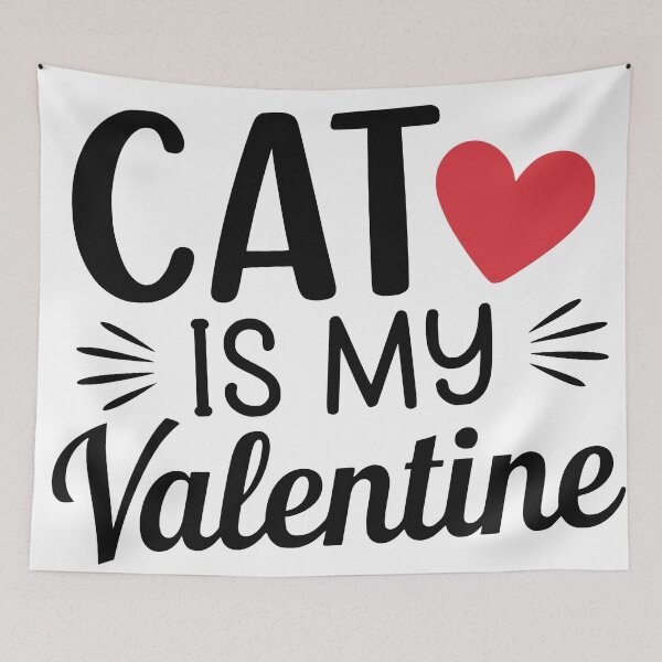 Item preview, Cat Is My Valentine designed and sold by JonathanP514.