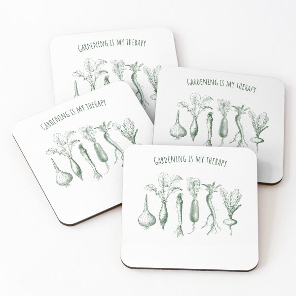 Item preview, Gardening Is My Therapy designed and sold by sarcastic-gift.