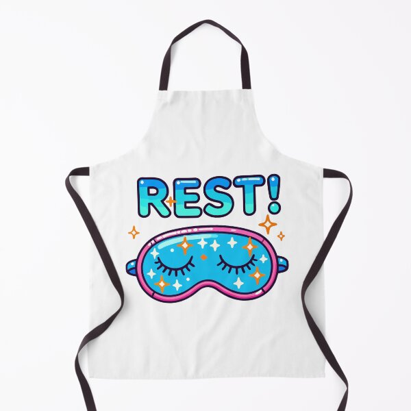 Item preview, Rest Sleep Mask Typography designed and sold by Akioos.