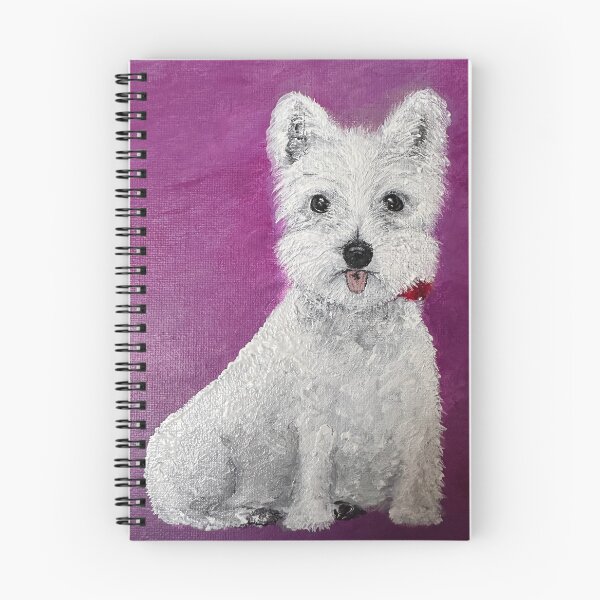 Artikelvorschau, Süßer Westie - Digital oder Original Acrylgemälde entworfen und verkauft von zenflowcreative.