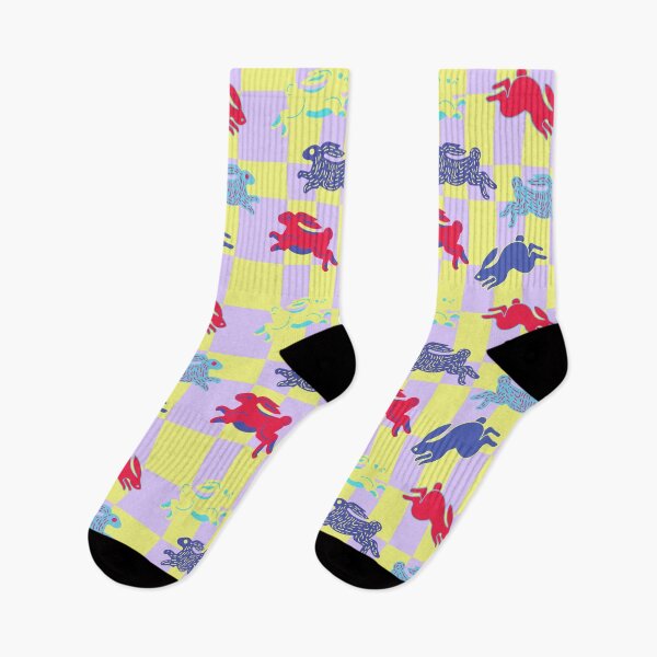 Item preview, Psychedelic rabbit, colorful graphics designed and sold by Abelievingheart.