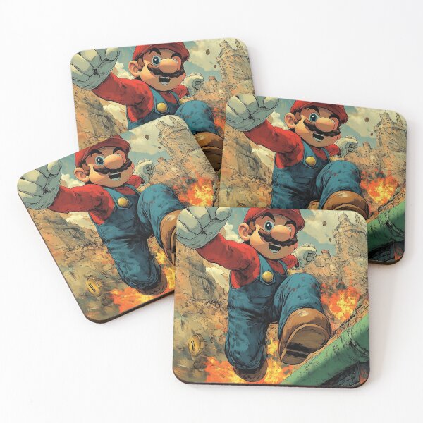 Item preview, Heroic Plumber | Retro Gaming Art designed and sold by Guesso.