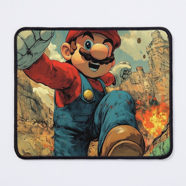 Item preview, Heroic Plumber | Retro Gaming Art designed and sold by Guesso.