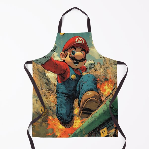 Item preview, Heroic Plumber | Retro Gaming Art designed and sold by Guesso.