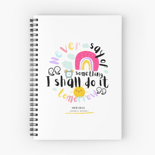 Item preview, "Take Action Today – No Procrastination Motivation" designed and sold by Ayah & Ink.