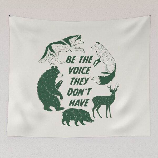 Item preview, Be the Voice Animal Lovers designed and sold by cafelab.