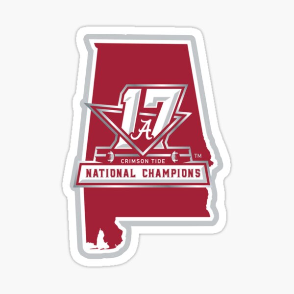 Alabama A Vinyl Decal - Bama - Yeti / Auto / Cell phone - Crimson Tide