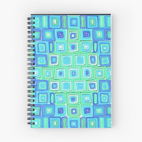 Item preview, Grid ocean burst designed and sold by bekki smith.