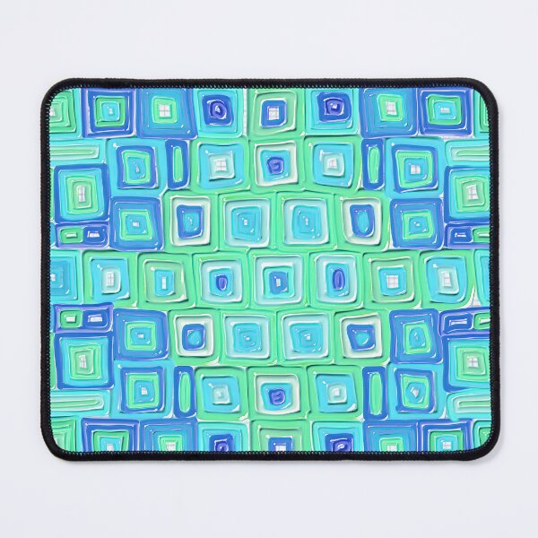 Item preview, Grid ocean burst designed and sold by bekki smith.