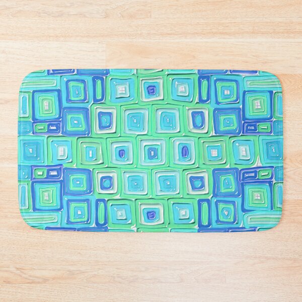 Item preview, Grid ocean burst designed and sold by bekki smith.