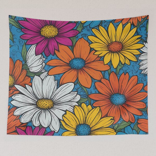 Item preview, Field of Spring Flowers designed and sold by papi1998.