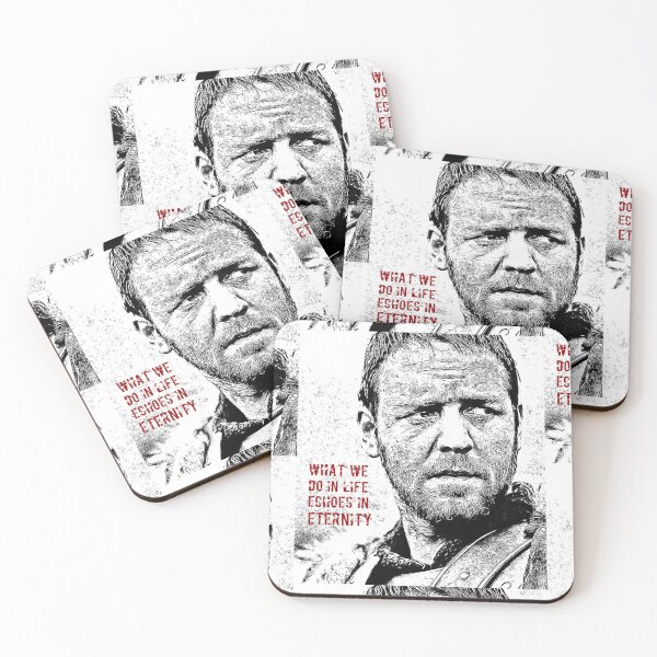 Item preview, Gladiator, Russell Crowe, What we do in life, Echoes in eternity. #2 designed and sold by Spencer Holdsworth.