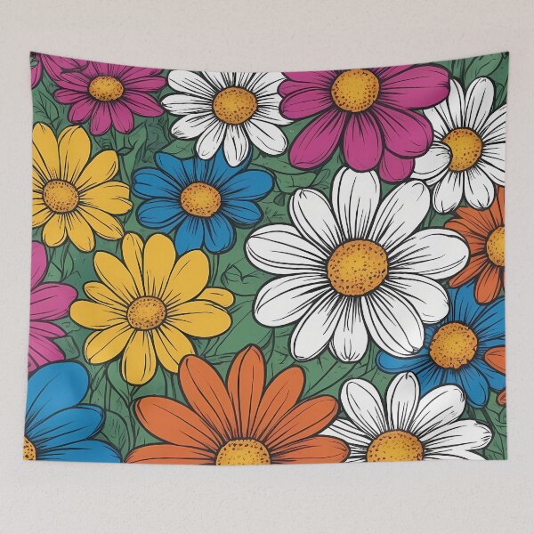 Item preview, Field of Spring Flowers designed and sold by papi1998.