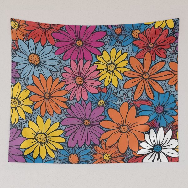 Item preview, Field of Spring Flowers designed and sold by papi1998.