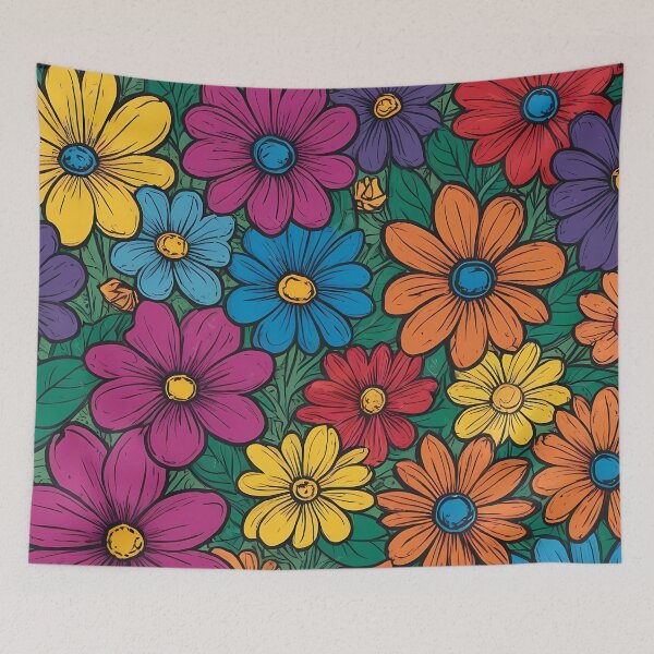 Item preview, Field of Spring Flowers designed and sold by papi1998.