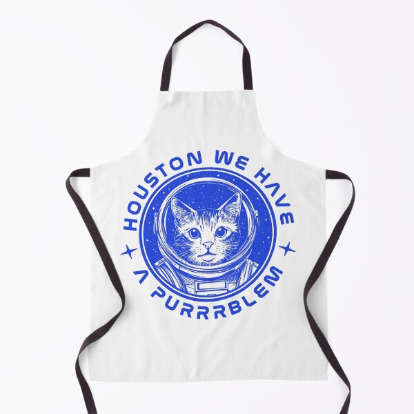 Item preview, Houston we have a Purrrblem Cat Lovers designed and sold by cafelab.