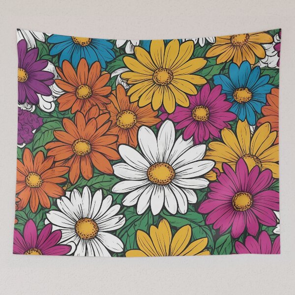 Item preview, Field of Spring Flowers designed and sold by papi1998.