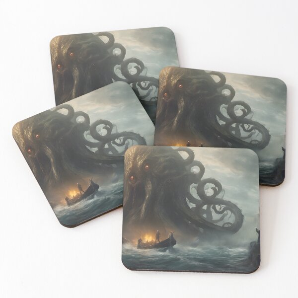 Item preview, Great Old One Rising out of the Depths designed and sold by Pixel Press Prints.