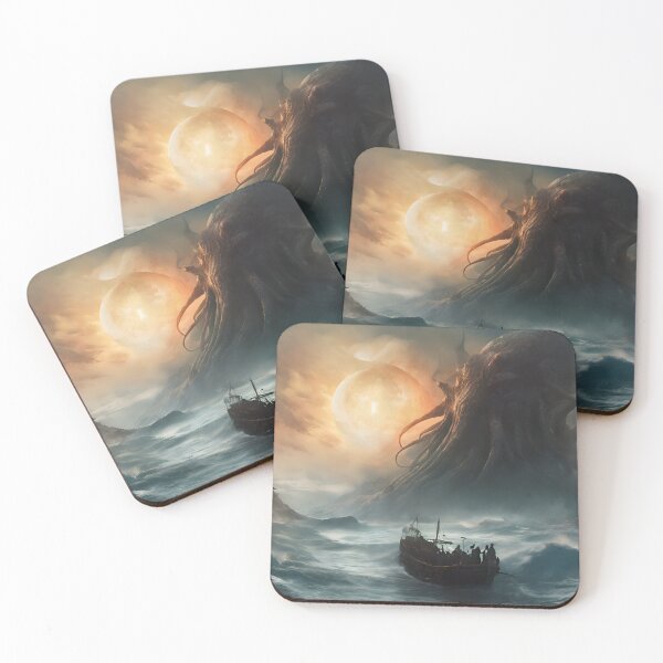 Item preview, Great Old One Rising out of the Depths designed and sold by Pixel Press Prints.