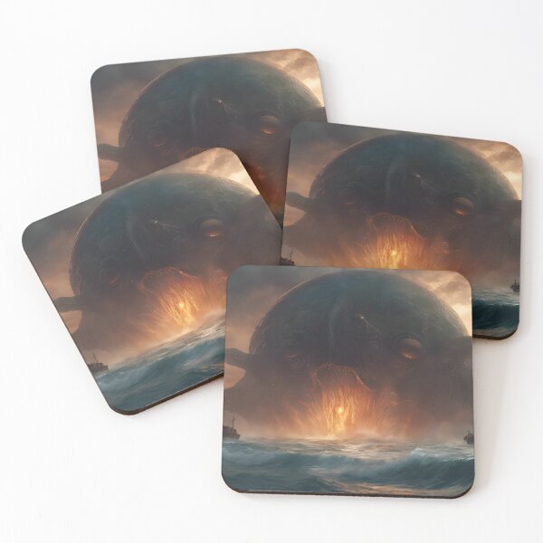 Item preview, Great Old One Rising out of the Depths designed and sold by Pixel Press Prints.