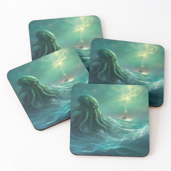 Item preview, Great Old One Rising out of the Depths designed and sold by Pixel Press Prints.