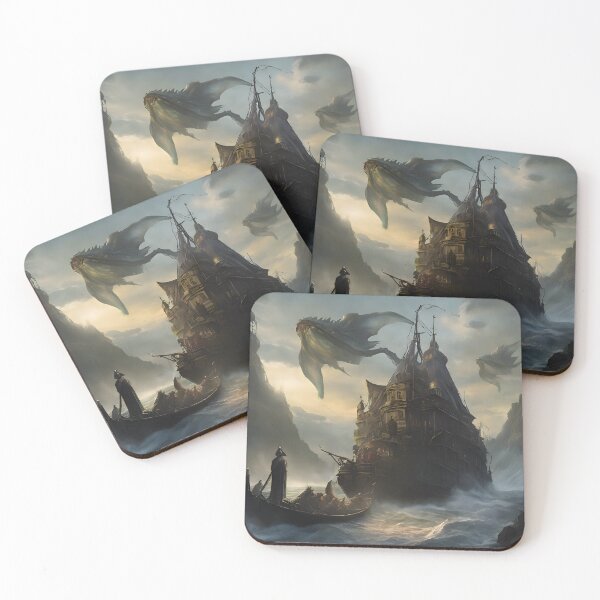 Item preview, Great Old One Rising out of the Depths designed and sold by Pixel Press Prints.
