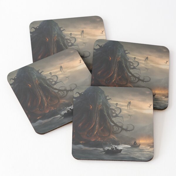 Item preview, Great Old One Rising out of the Depths designed and sold by Pixel Press Prints.