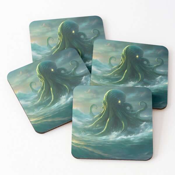 Item preview, Great Old One Rising out of the Depths designed and sold by Pixel Press Prints.
