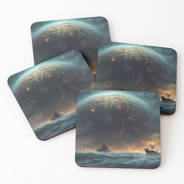 Item preview, Great Old One Rising out of the Depths designed and sold by Pixel Press Prints.