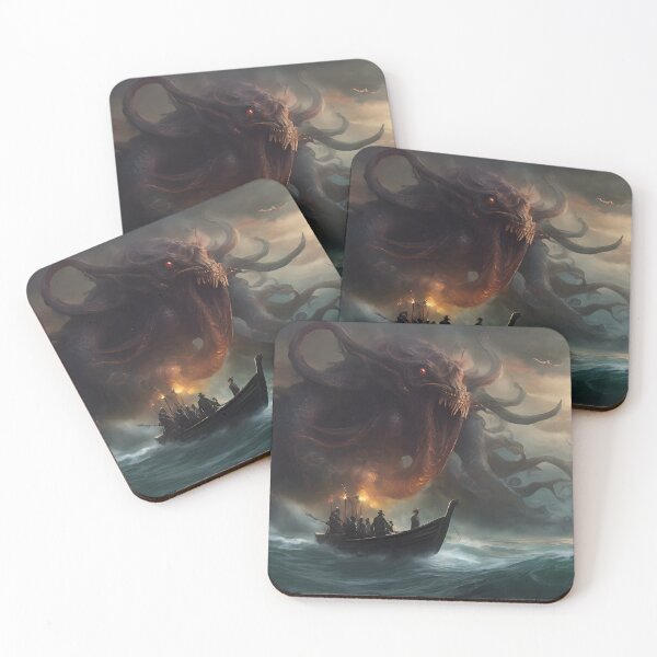 Item preview, Great Old One Rising out of the Depths designed and sold by Pixel Press Prints.