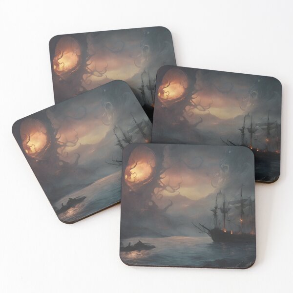 Item preview, Great Old One Rising out of the Depths designed and sold by Pixel Press Prints.