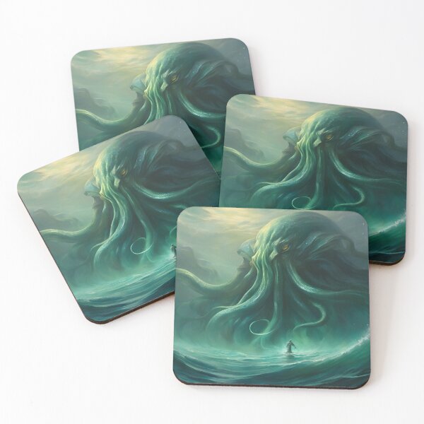 Item preview, Great Old One Rising out of the Depths designed and sold by Pixel Press Prints.