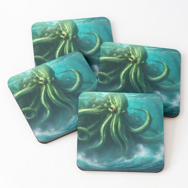 Item preview, Great Old One rising out of the Depths designed and sold by Pixel Press Prints.